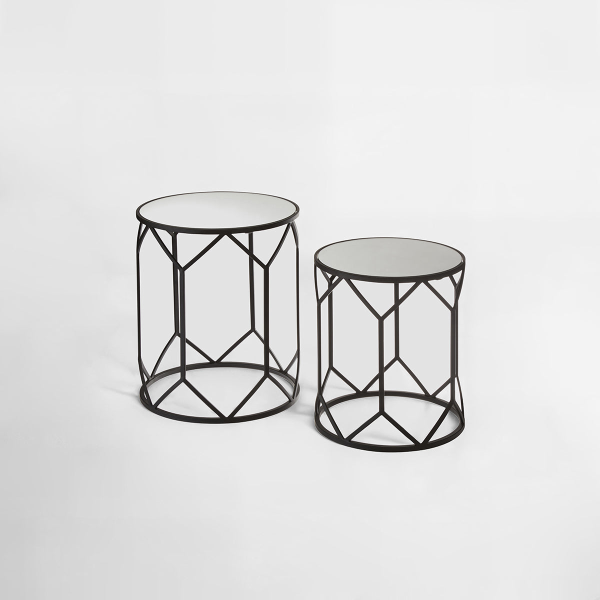 Avantis Set Of 2 Polygonal Frame Tables