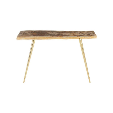 Relic Petrified Wood Console Table