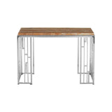 Relic Console Table With Onyx Stone Top