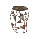 Relic Side Table With Asymmetric Frame