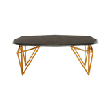 Relic Black Marble Coffee Table