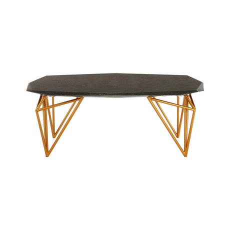 Relic Black Marble Coffee Table