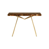 Relic Console Table with Agate Top