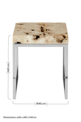 Relic Cheese Stone Side Table