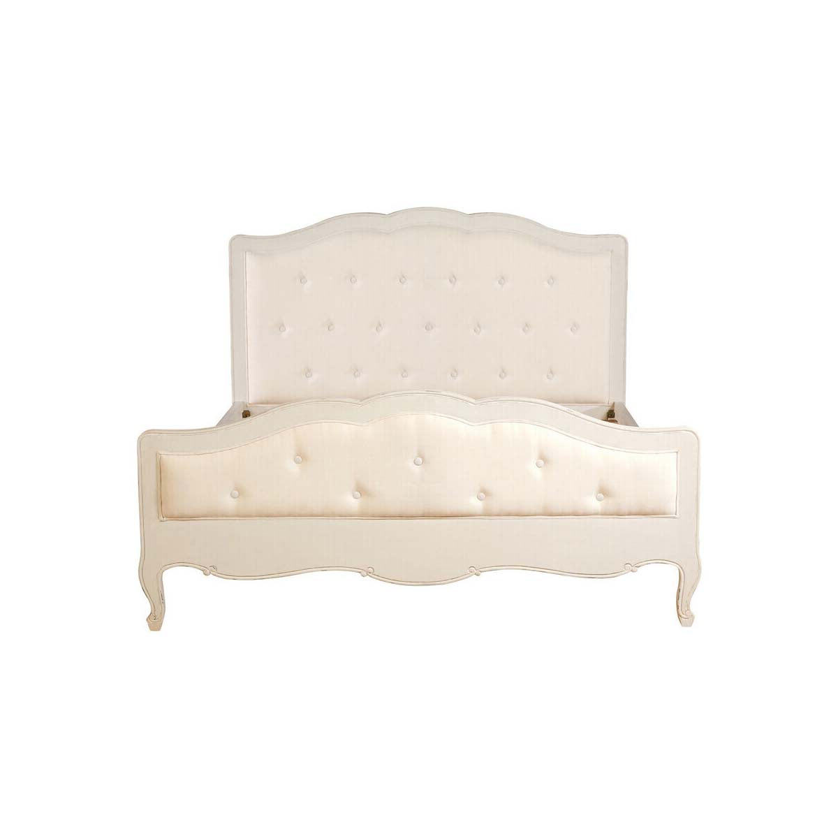 Loire White Kingsize Bed