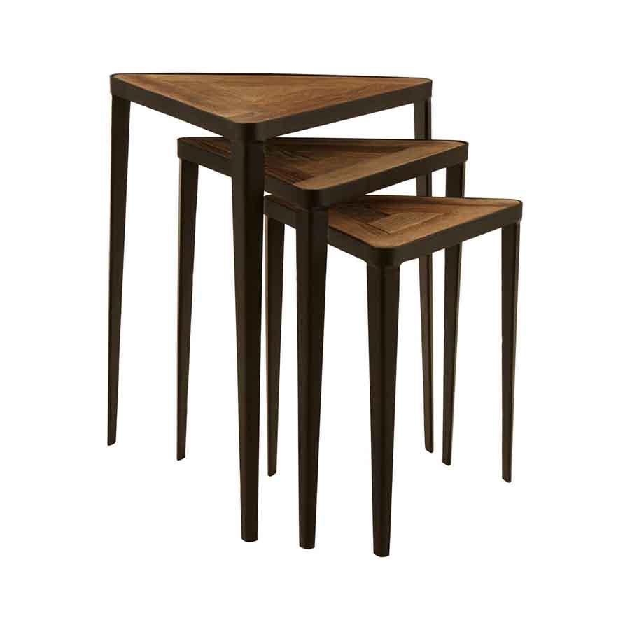 Elmo Set Of 3 Triangular Tables