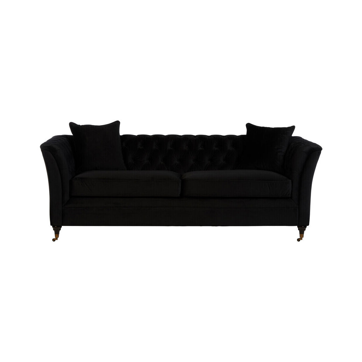 Sabrina 3 Seat Onyx Sofa