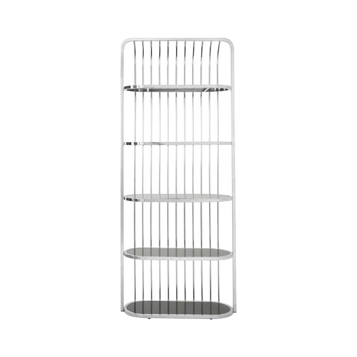 Horizon Silver Cage Design Bookshelf
