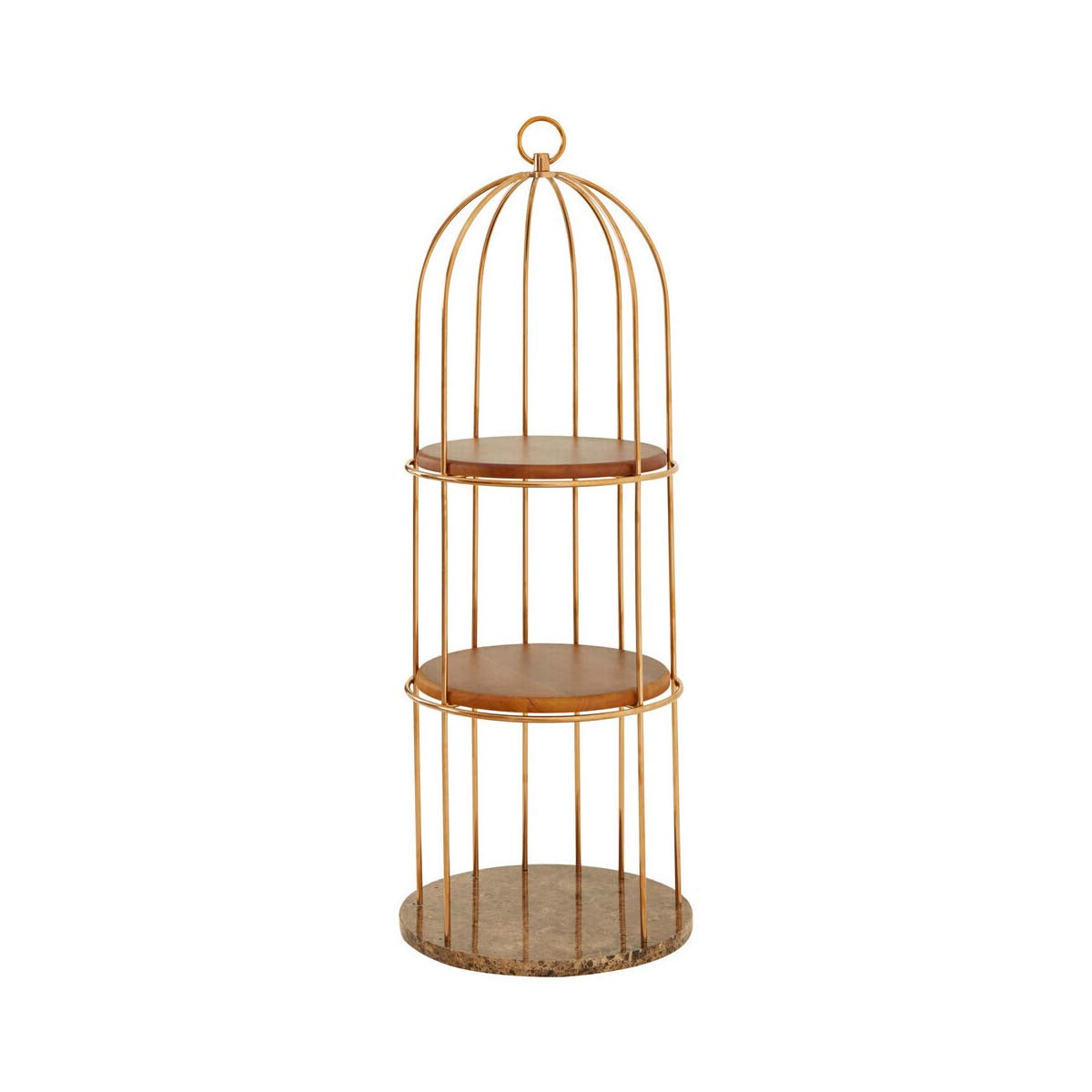 Horizon 3 Tier Small Cage Design shelf Unit