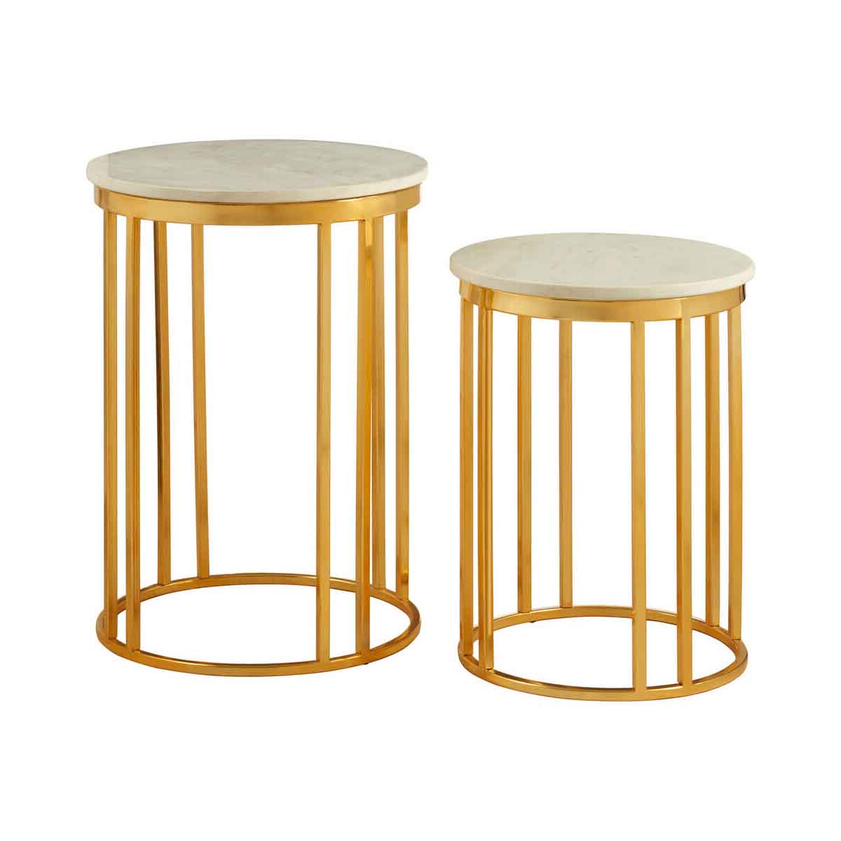 Templar Set Of 2 Linear Design Side Tables