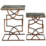 Templar Set Of 2 Square Side Tables