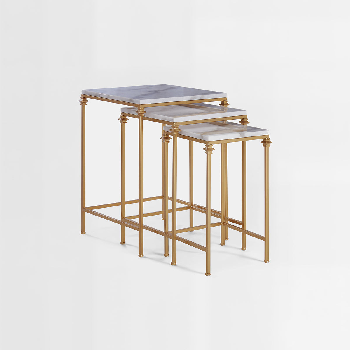 Avantis Set Of 3 Square Side Tables