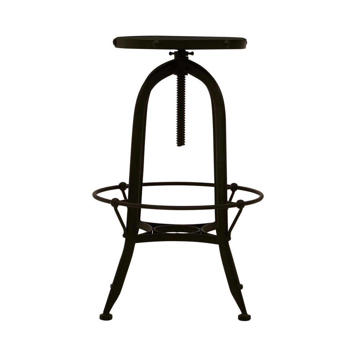 Vasco Black And Green Finish Bar Stool