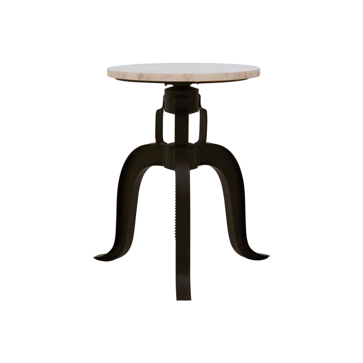 Vasco 3 Leg Bar Stool With White Marble Top