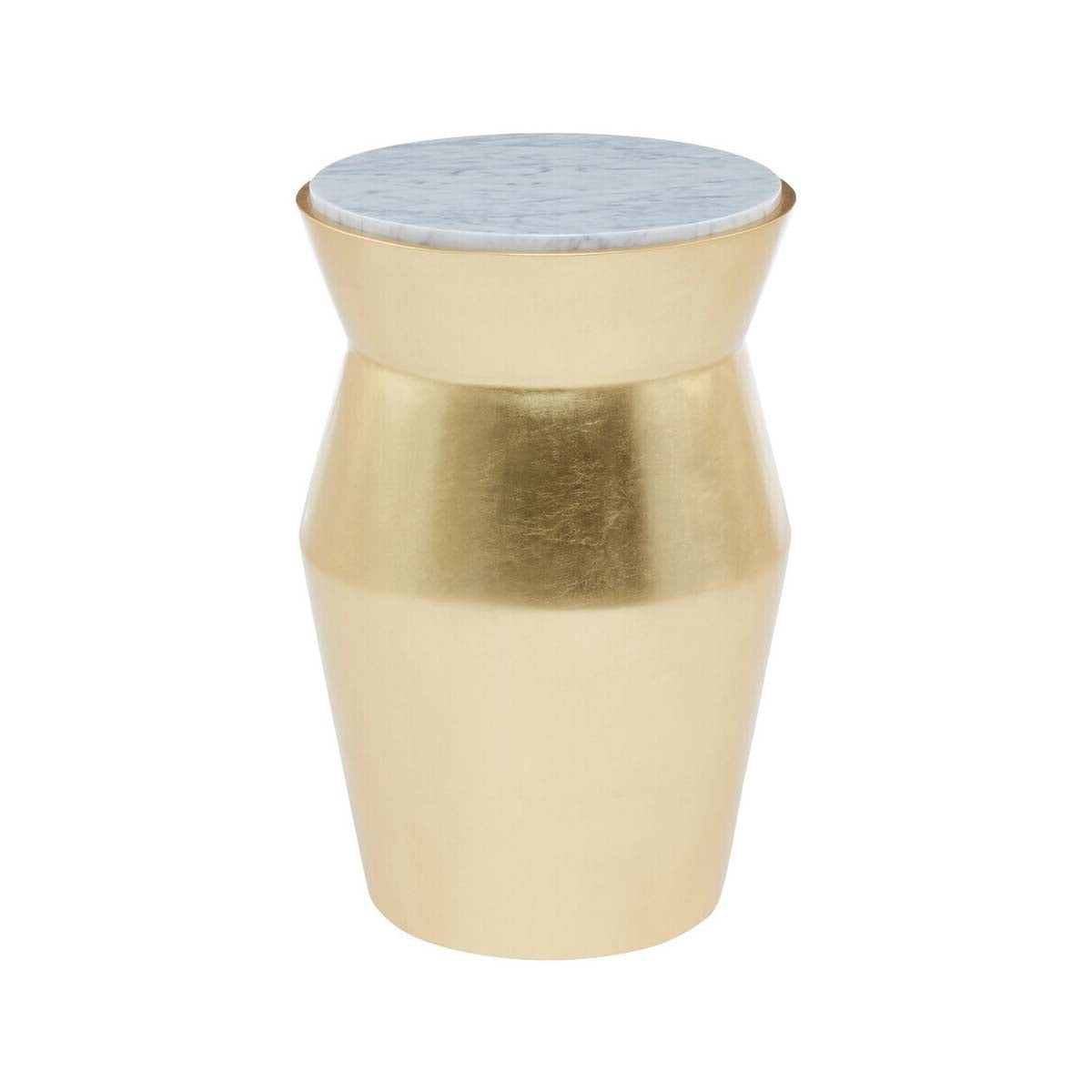 Lino Large Gold Drum Side Table