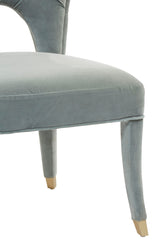 Villi Blue Feature Chair