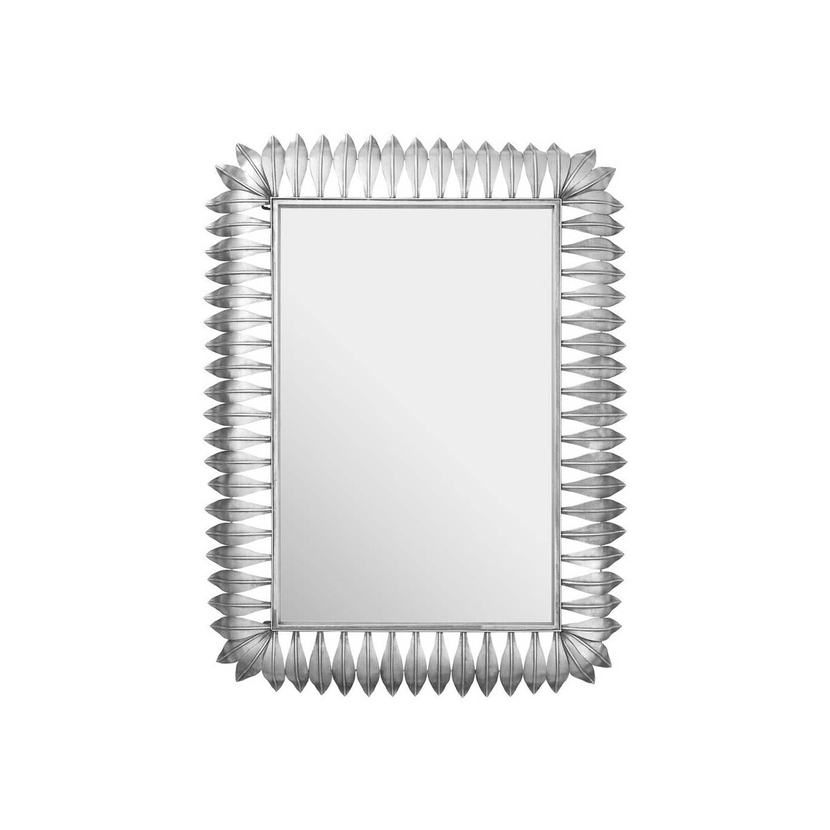 Merlin Silver Leaf Frame Wall Mirror