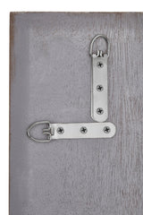 Marseille Champagne Bead Frame Wall Mirror