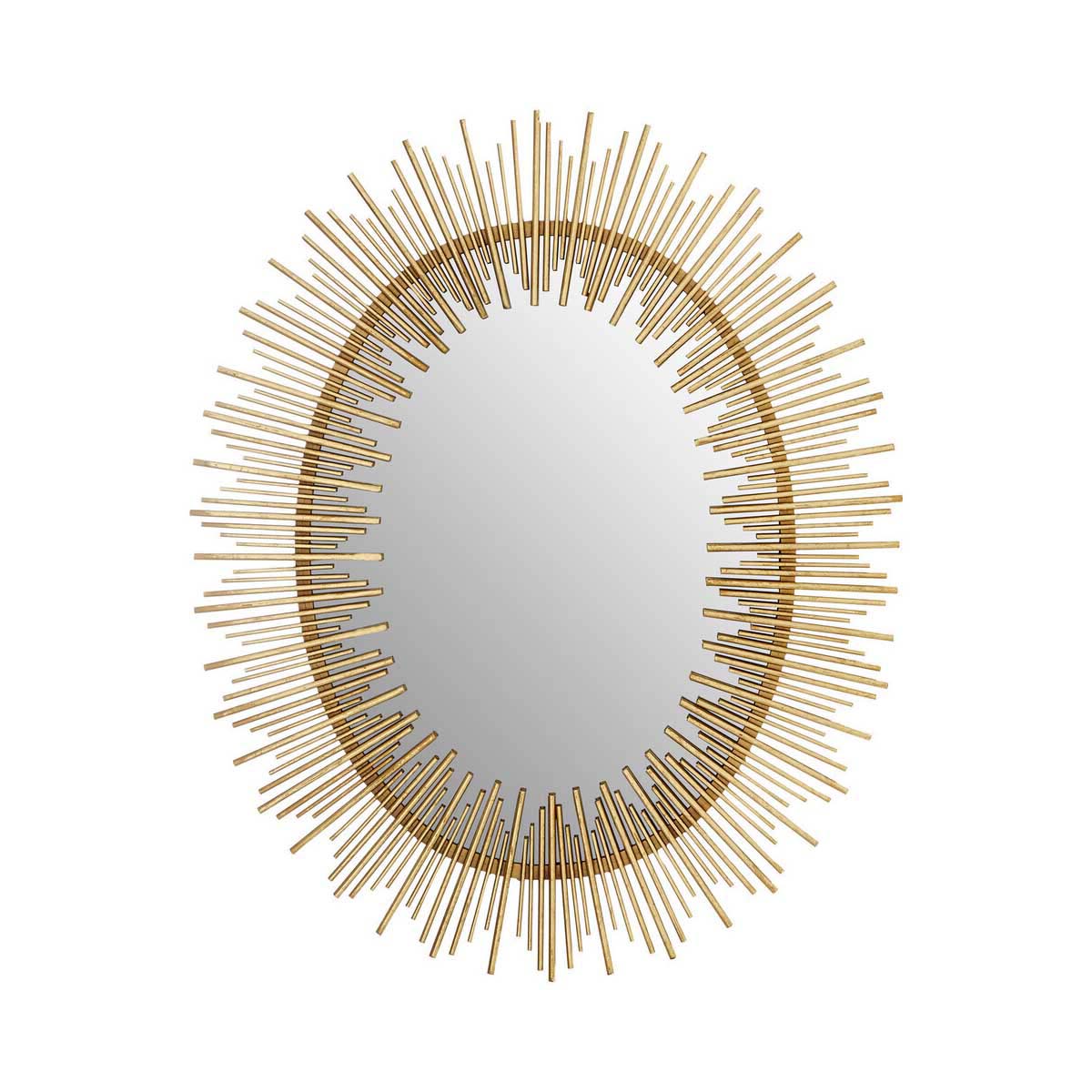 Phalanx Oval Wall Mirror