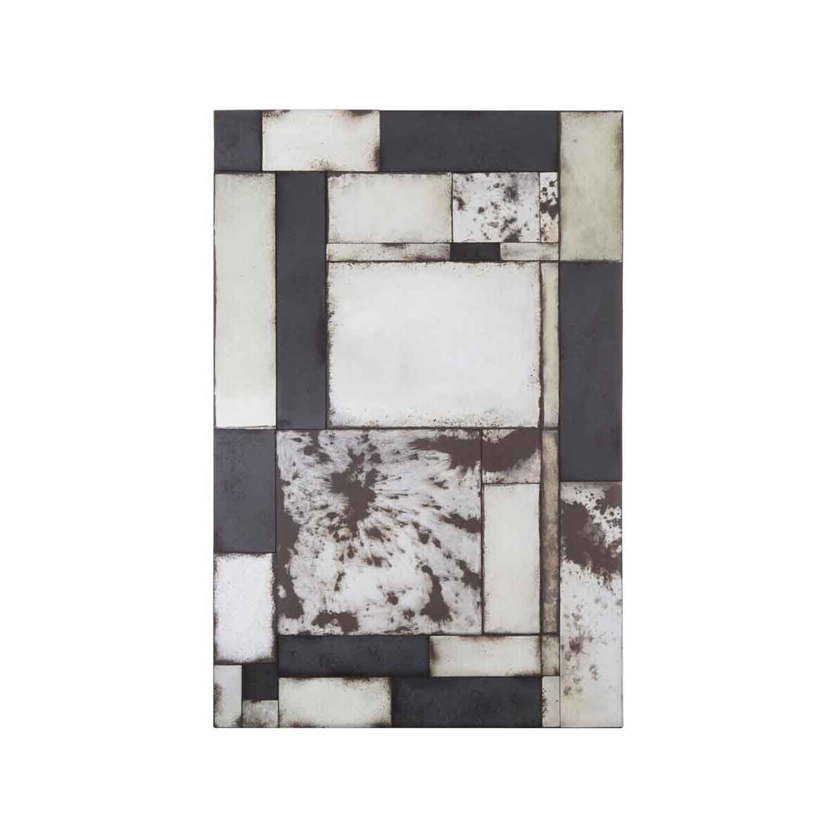 Riza Mosaic Asymmetric Wall Mirror