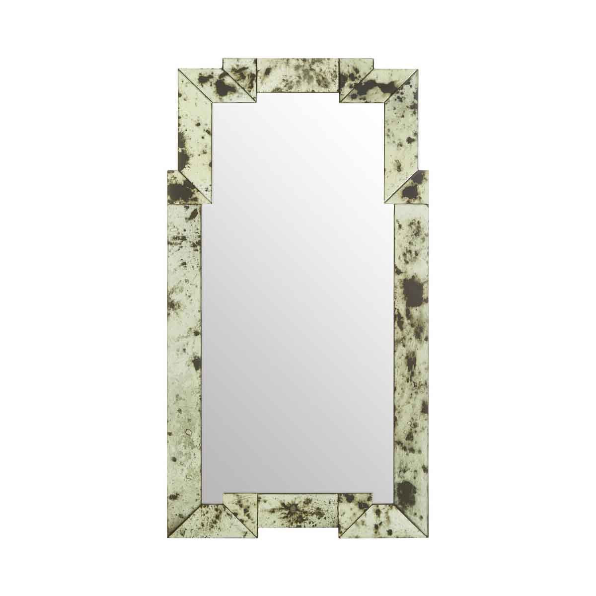 Riza Rectangular And Cut Out Frame Wall Mirror