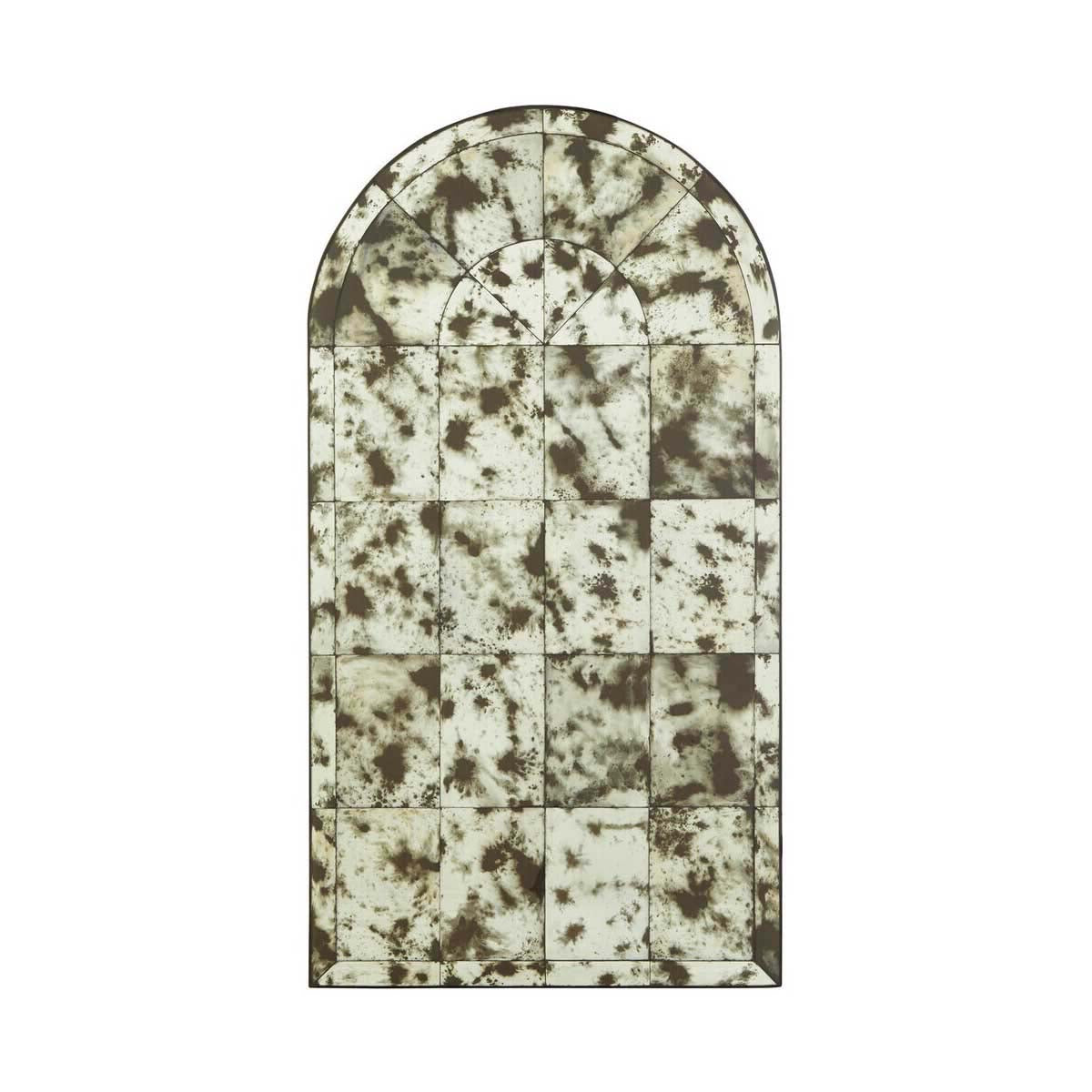 Riza Arched Antique Wall Mirror