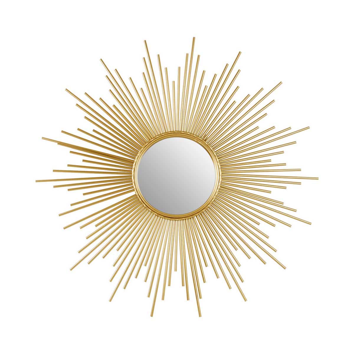 Cristal Wall Mirror with Gold Finish Frame