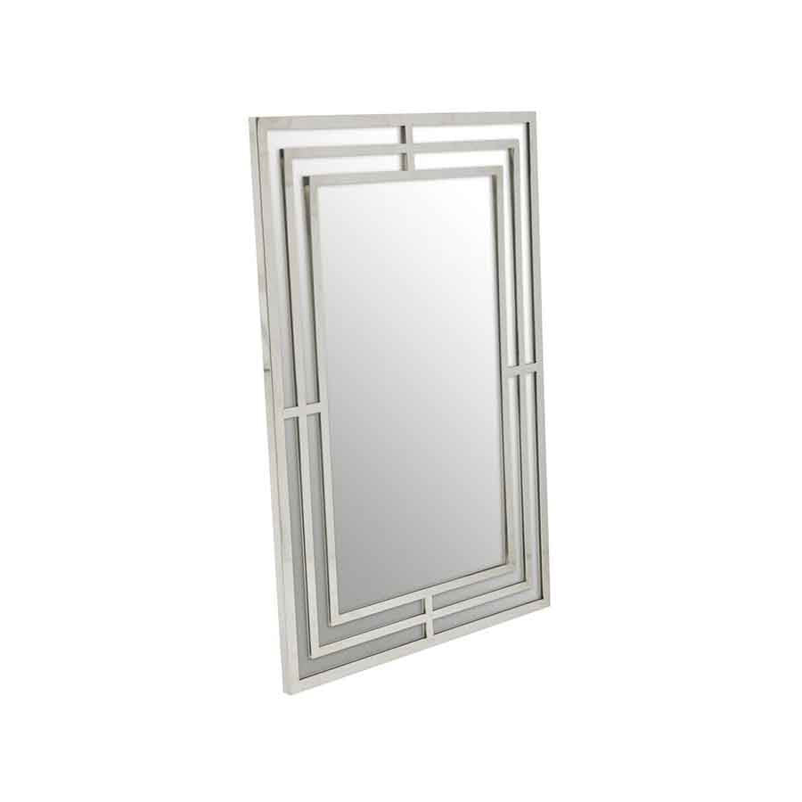 Avelino Silver Frame Wall Mirror