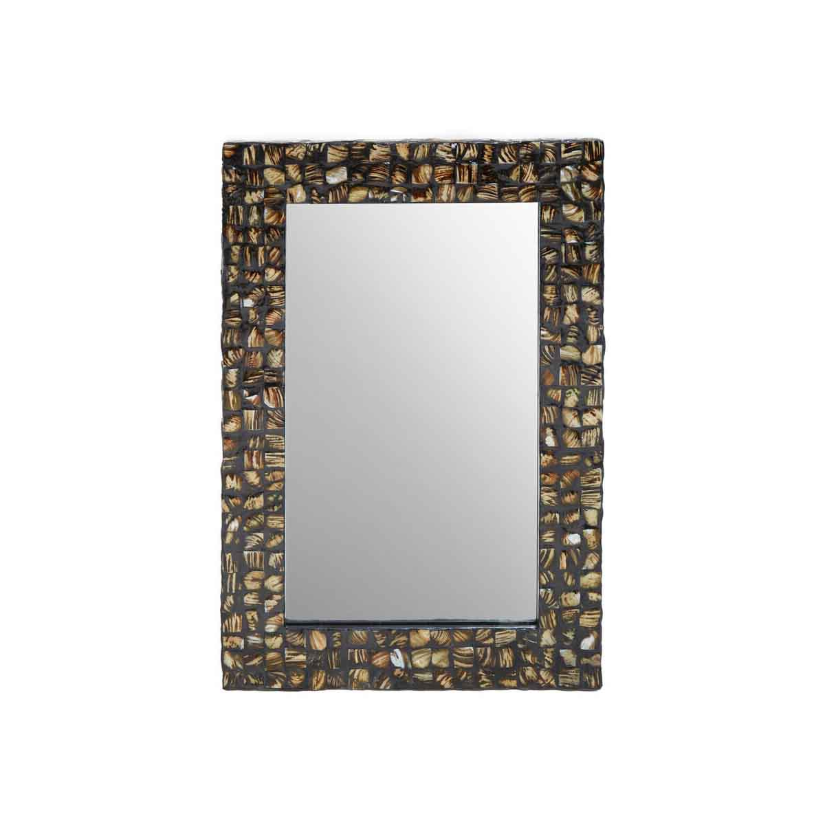 Branna Mother Of Pearl Rectangular Wall Mirror