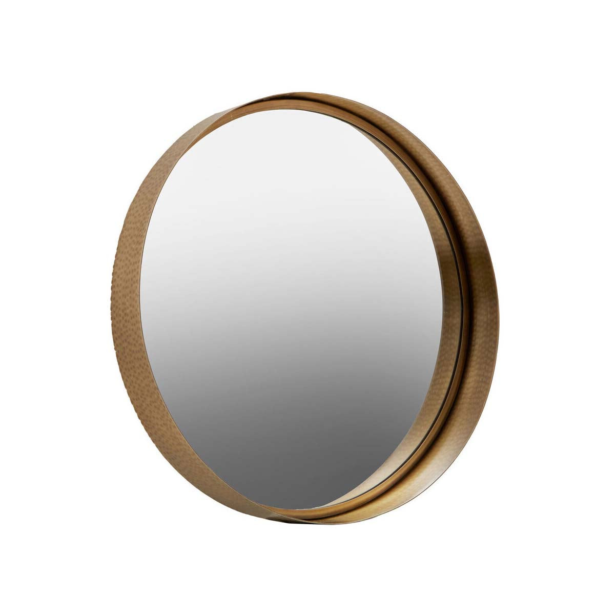 Leonov Medium Gold Finish Wall Mirror