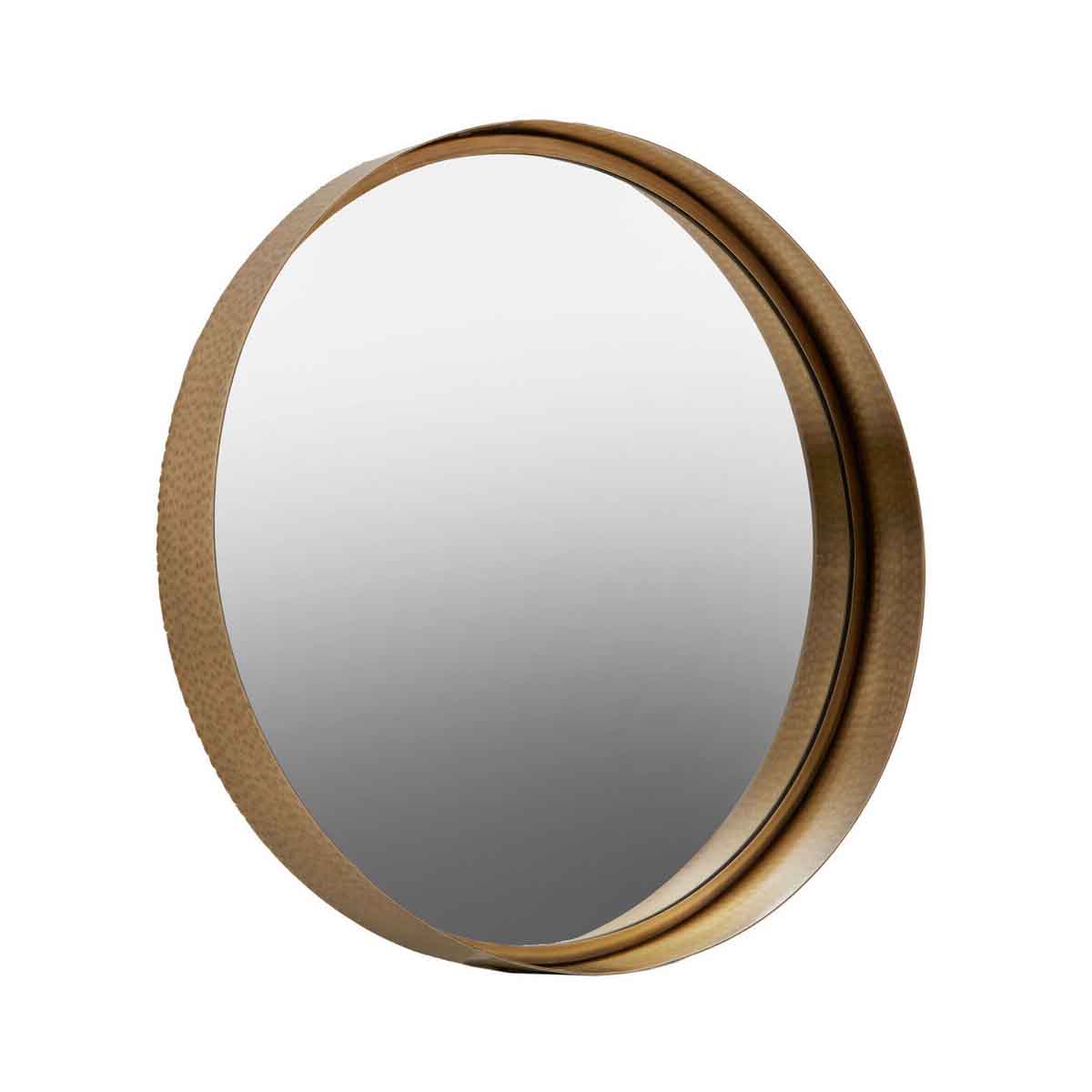 Leonov Large Gold Finish Wall Mirror
