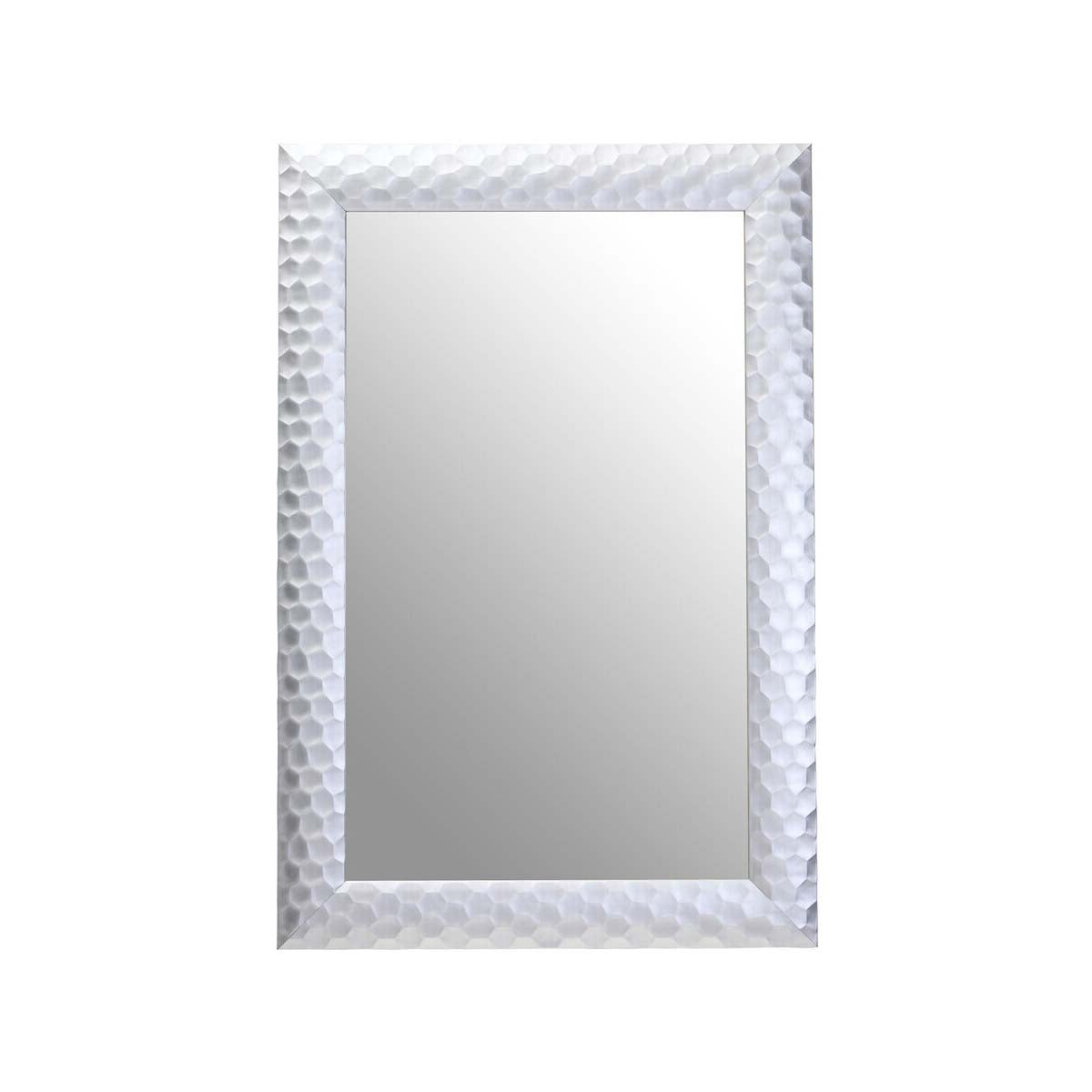 Ludlow 60X90Cm Wall Mirror Silver Frame