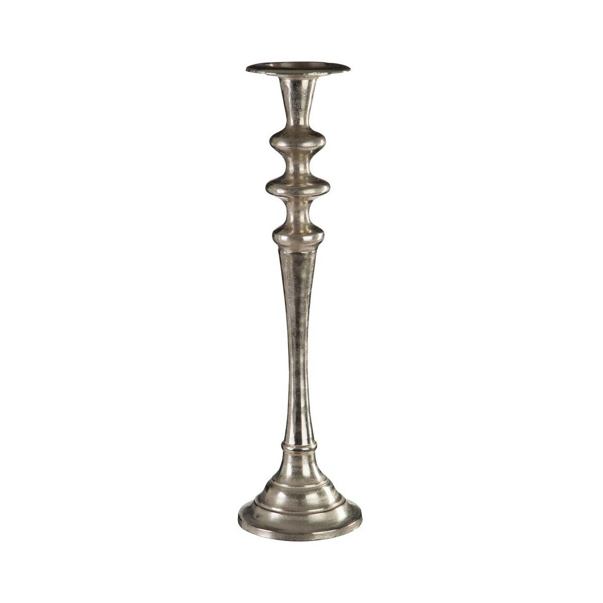 Hampstead Aluminium Tall Candle Holder