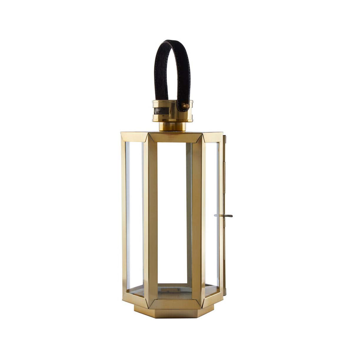 Herber Small Gold Finish Lantern
