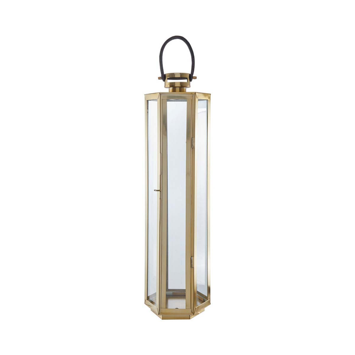 Herber Large Gold Finish Lantern