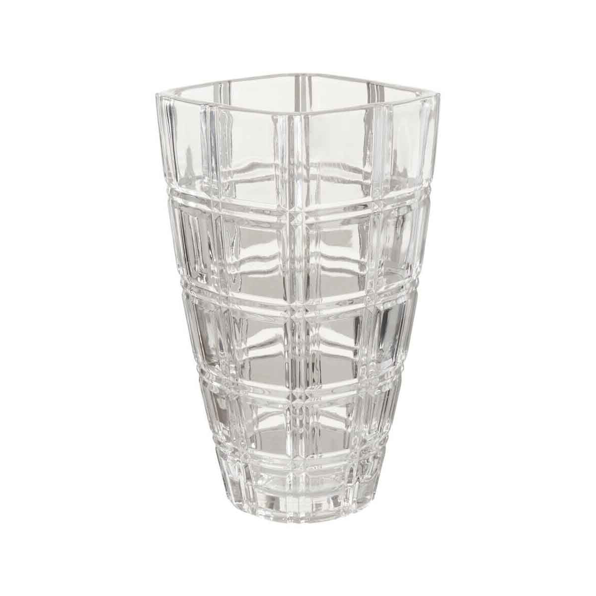 Savita Vase with Grid Pattern