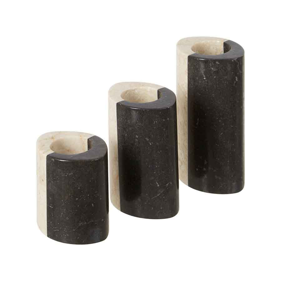 Sura Set Of 3 Candle Holders