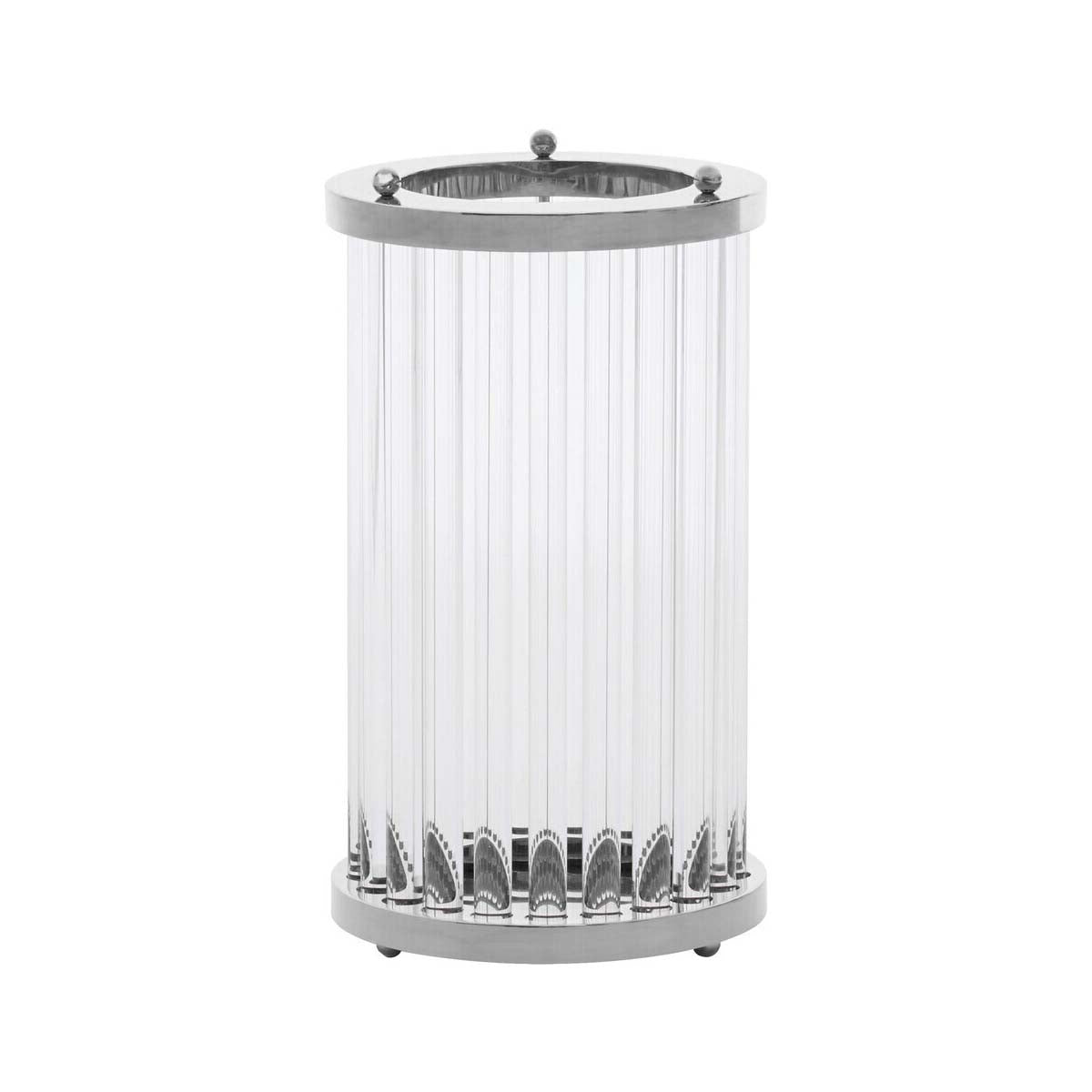 Franklin Large Silver Finish Candle Holder