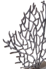 Prato Small Black Nickel Finish Coral Sculpture
