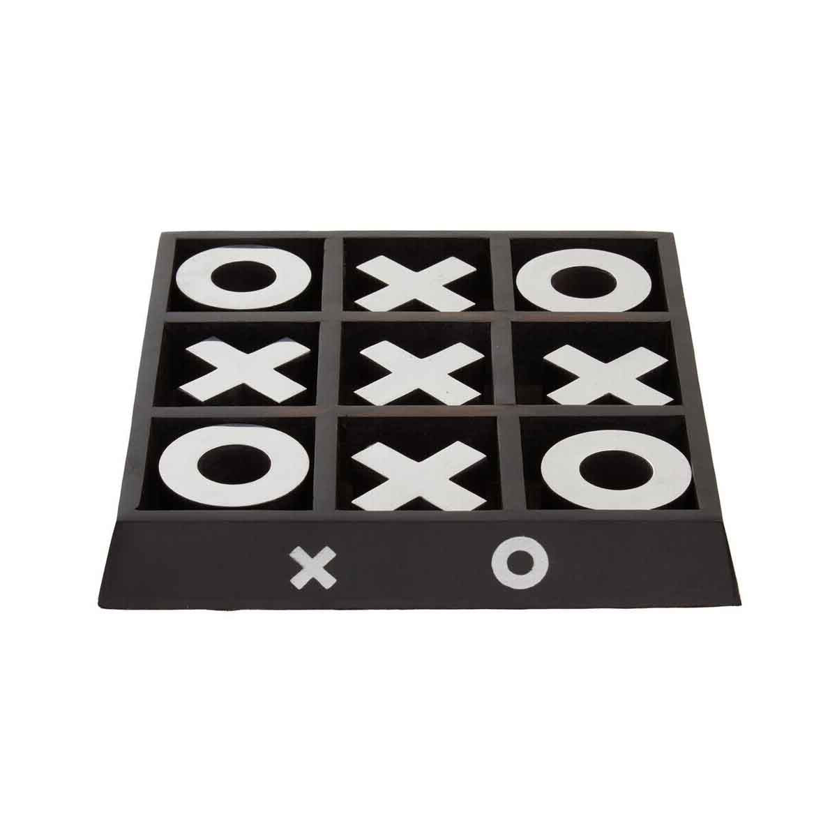 Churchill Games Black Wood Noughts And Crosses