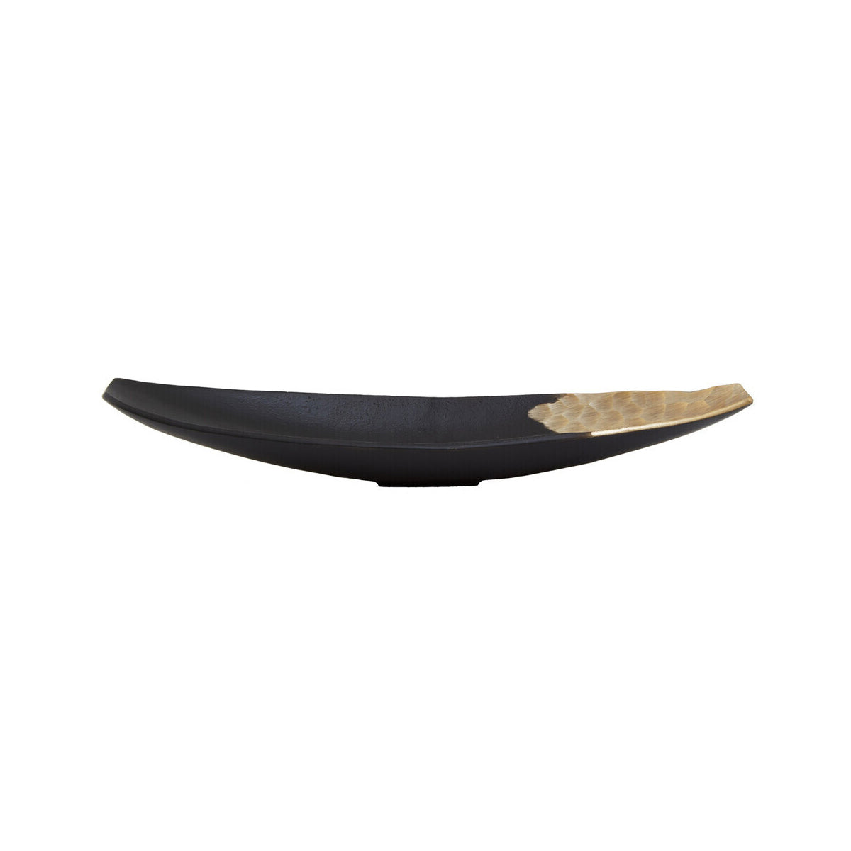 Daito Black and Gold Boat Dish