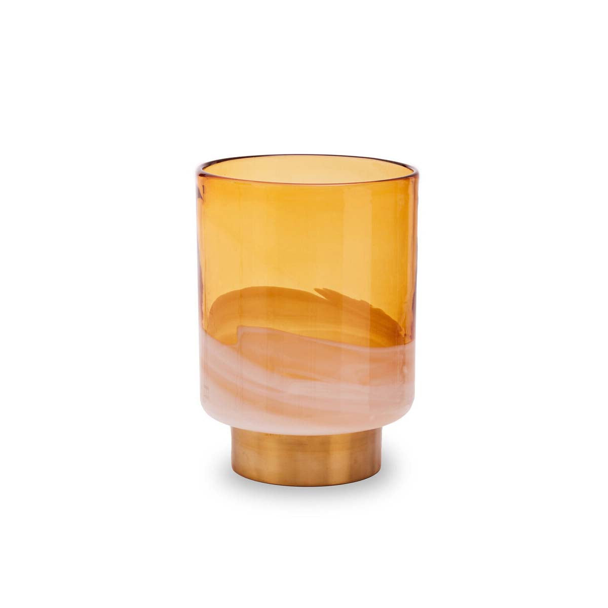 Cleo Small Amber Vase