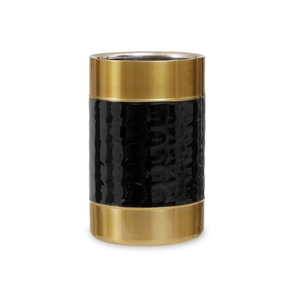 Carolina Black Enamel Wine Cooler