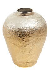 Dion Large Ombre Silver and Gold Finish Vase