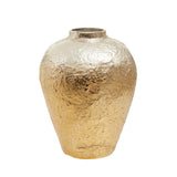 Dion Large Ombre Silver and Gold Finish Vase