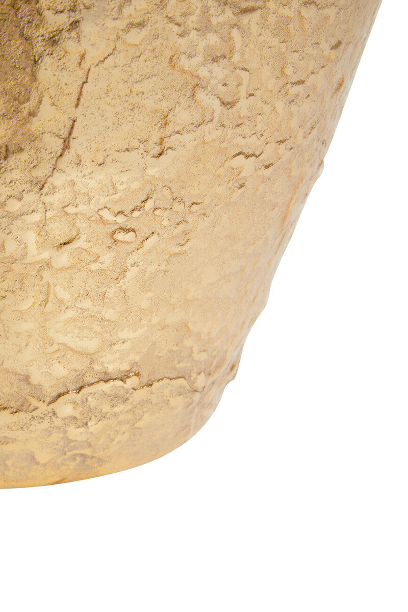 Dion Large Ombre Silver and Gold Finish Vase