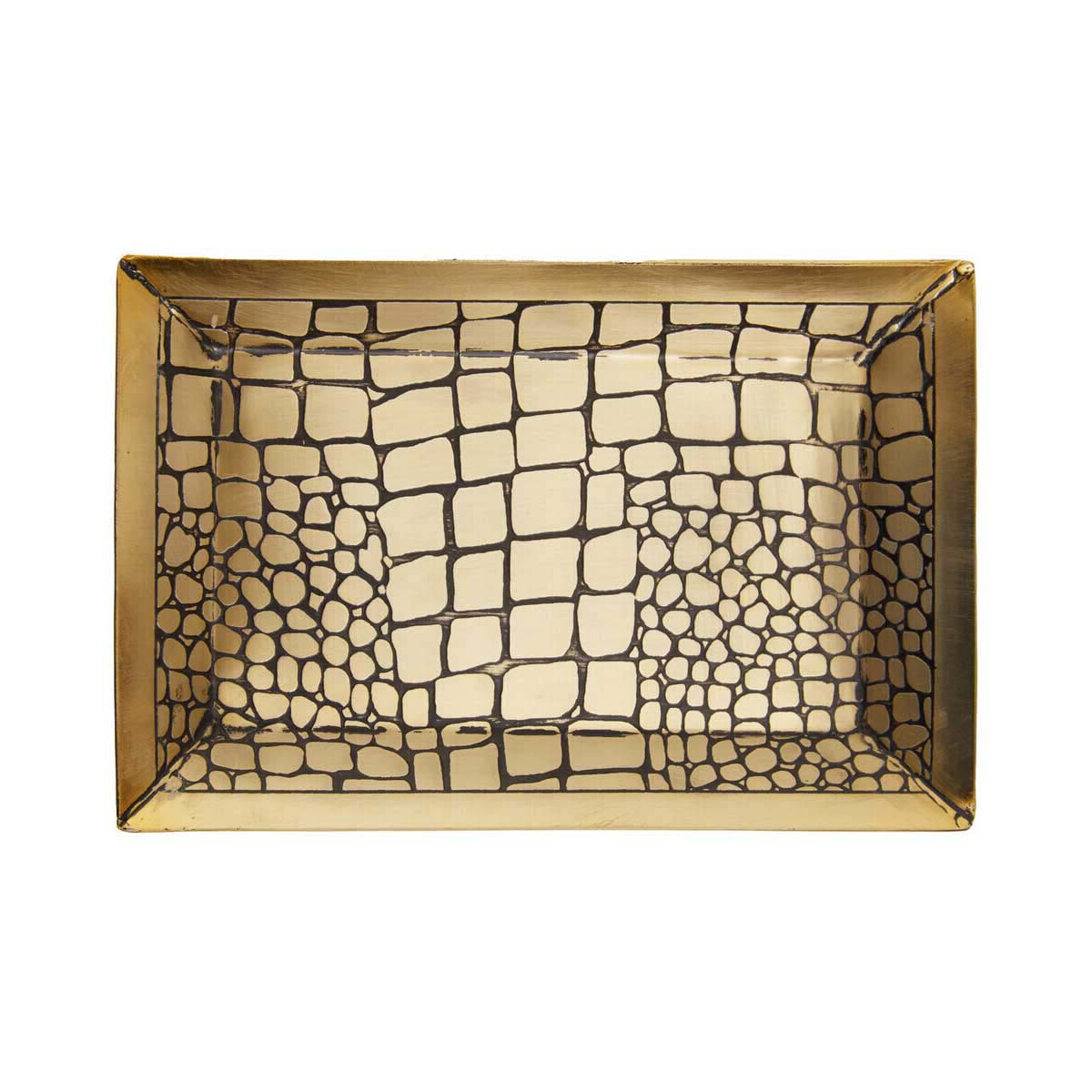 Meko Croc Pattern Trinket Dish