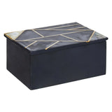Oriana Large Black Slate Trinket Box