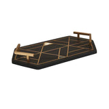 Oriana Black Slate Tray