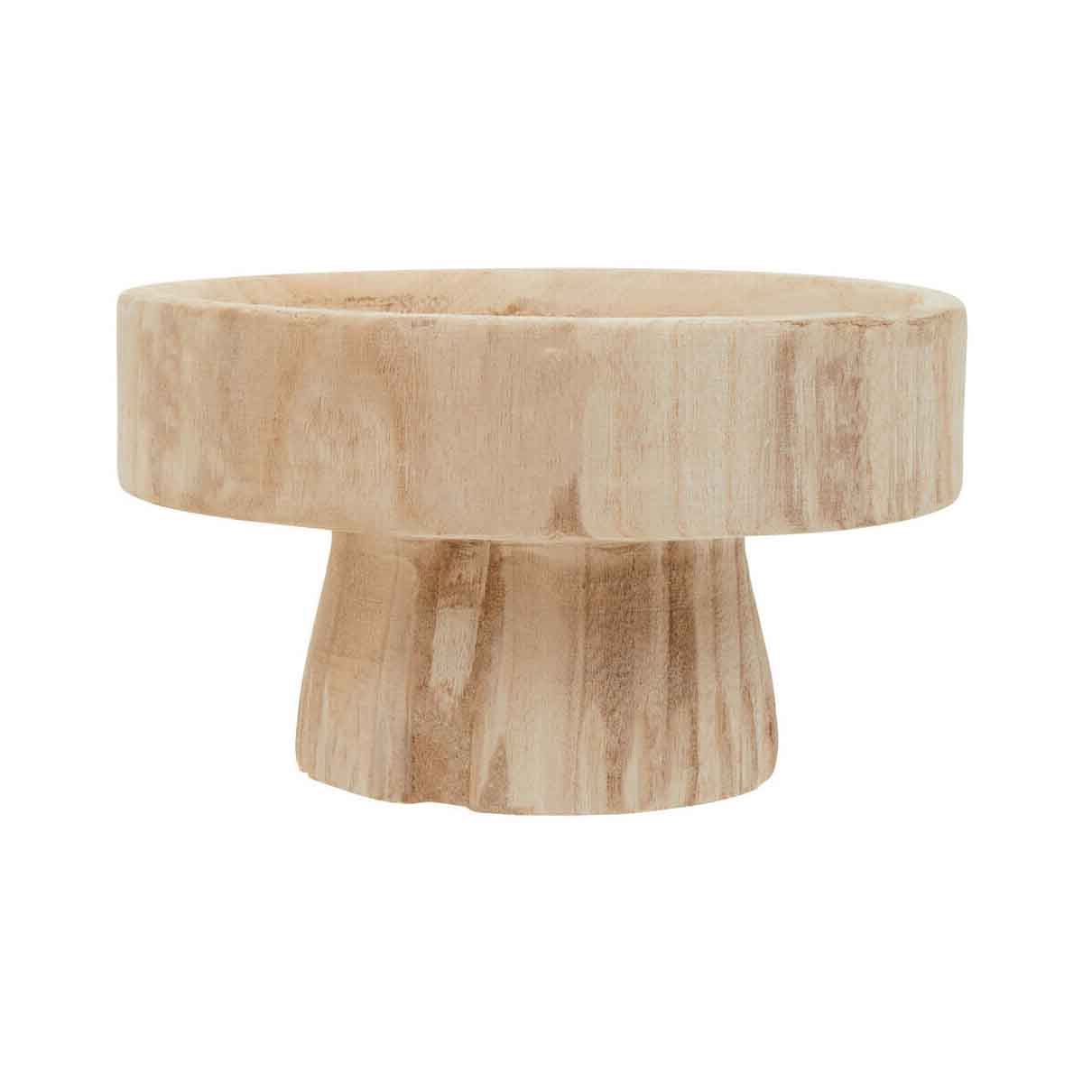 Arlo Natural Engraved Round Bowl